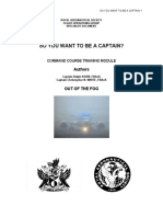 So You Want To Be A Captain