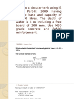 Water Tank Numerical 3370 Part II 2009