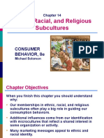 Ethnic, Racial, and Religious Subcultures: Consumer Behavior, 8E