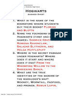 Cole - Harry Potter Questions & Answers PDF