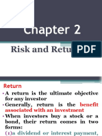 Chap 2 Risk and Return REVISED