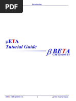 Tutorial Guide: BE A CAE Systems S.A