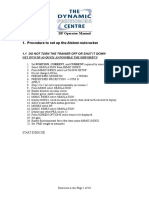 DP Operator Manual 1. Procedure To Set Up The Alstom Nutcracker