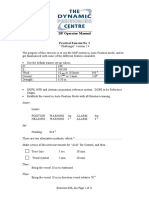 DP Operator Manual: Practical Exercise No. 1