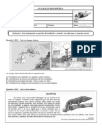 8º Ano Avaliação Diagnóstica