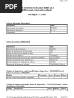 Informe de Estado Del Producto