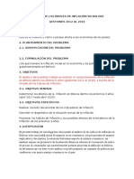 Análisis de Los Índices de Inflación en Bolivia