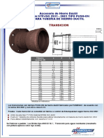 Transicion Push-On Brida