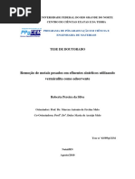 Remoção de Metais Pesados em Efluentes Sintéticos Utilizando Vermiculita