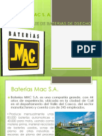 Baterias Mac