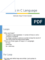 Loops in C Language