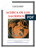 Acerca de Los Sacrificios Ed - Bilingue - Luciano