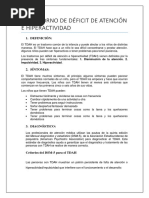 Transtorno de Deficit de Atenciòn e Hiperactividad Imprimir