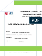 Informe Osmodeshidratacion