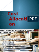 Cost Allocation