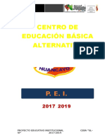 Proyecto Educativo Institucional