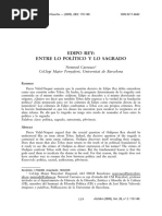 Edipo Rey, Entre Lo Político y Lo Sagrado PDF