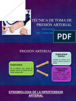 Técnica de Toma de Presión Arterial NUEVA