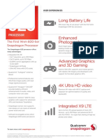 Snapdragon 625 Processor Product Brief