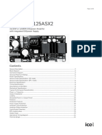 ICEpower125ASX2 Datasheet