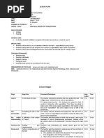 Lesson Plan Report