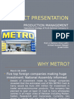 Metro Project