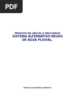 Proyecto de Sistema Alternativo Agua Plu