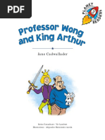 Professor Wong and King Arthur