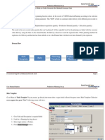 Production Planning Setup in Datatex - NOW