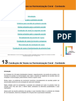 13condução de Vozes Na Harmonização Coral - Conteúdo