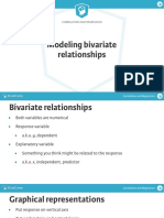 Correlation and Regression: Modeling Bivariate Relationships