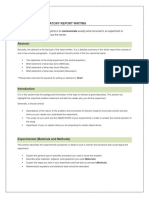 Guideline To Laboratory Report Writing PDF