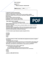 Prueba Texto Argumentativo 3°medio