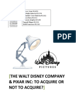 IBS - Answers To Disney Pixar Case