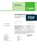 Tert Butyl Acrylate (BASF)