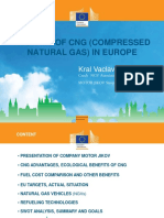 Restart of CNG (Compressed Natural Gas) in Europe: Kral Vaclav