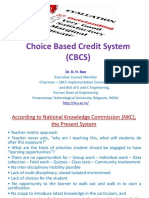 Choice Based Credit System (CBCS)