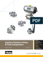 Parker Sanitary Valves & Components PDF