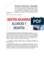 Gestion Aduanera