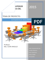 Proyecto de Estadistica Parcial 1 ESPOL