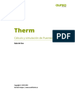 Cálculo y Simulación de Puentes Térmicos Con Therm