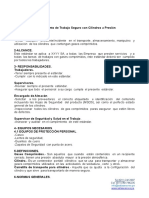 Procedimiento de Trabajo Seguro Con Cilindros A Presión