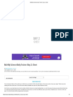 Built by Science Daily Trainer - Day 2, Chest
