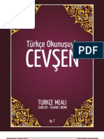 FONT: SALEEM Cevşen, Cevşenül Kebir, Mealli Cevşen, Türkçe Okunuşlu Cevşen Arapça Font Saleem