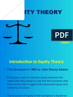 Equity Theory: Akash Patil Cmba4