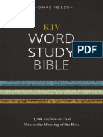 KJV Word Study Bible