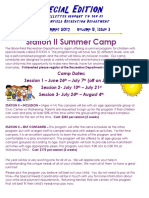 Station II Summer Camp: Pecial Dition