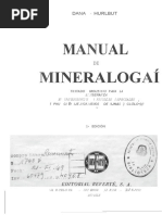 Manual de Mineralogia DANA 2da Edicion