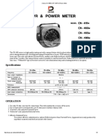 Daiwa CN-465M VHF SWR & Power Meter