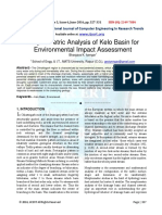 Morphometric Analysis of Kelo Basin For Environmental Impact Assessment